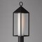 Maxim Lighting Aldous 1-Light Outdoor Post Mount, Black 30070SWBK - alternate 3